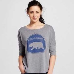 Local Pride by Todd Snyder California Bear Round Hem Top XS